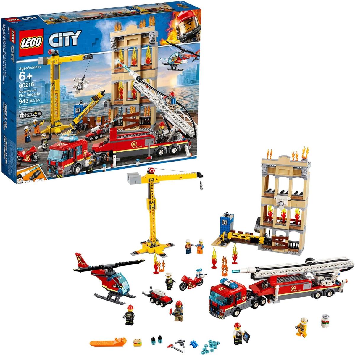 Lego City Downtown Fire Brigade 60216