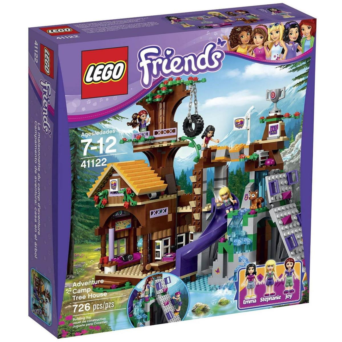 Lego Friends Adventure Camp Tree House 41122 Retired