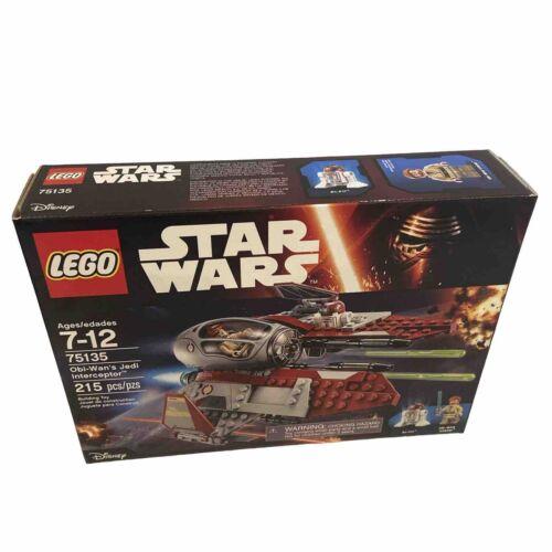 Lego 75135 Star Wars Obi-wan s Jedi Interceptor Retired 2016 Set