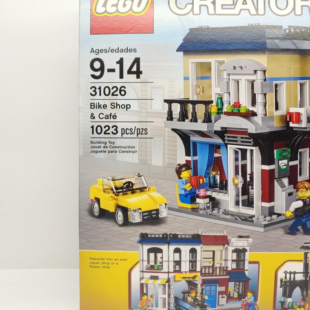 Lego Creator 31026 Bike Shop Cafe 3 in 1 2014