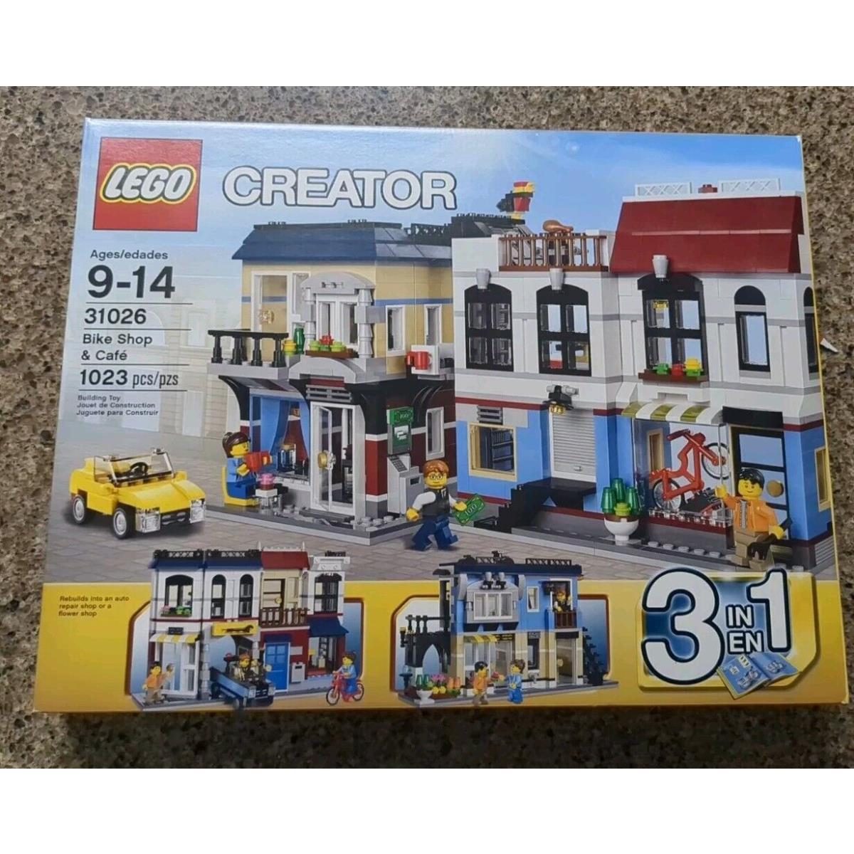 Lego Creator: Bike Shop Cafe 31026 Fast Same Day Shipping