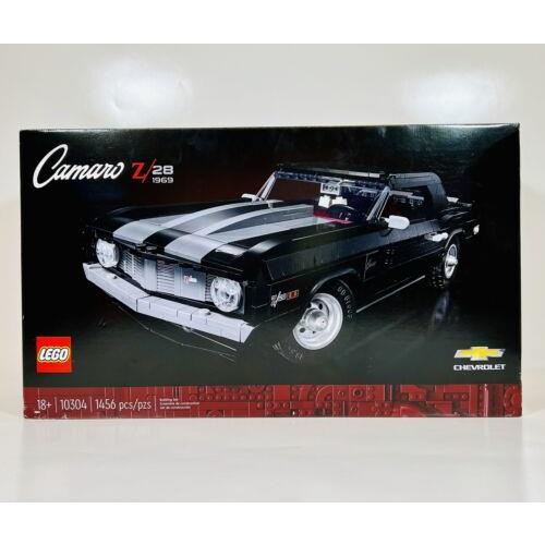 Lego Chevrolet Camaro Z28 Model Car Set 10304