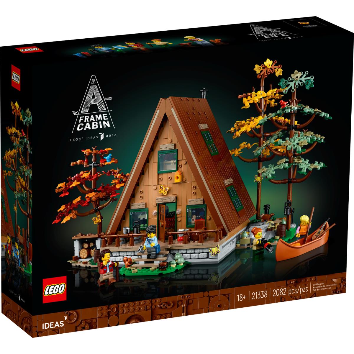 Lego 21338 Ideas A-frame Cabin Perfect Box Guarantee