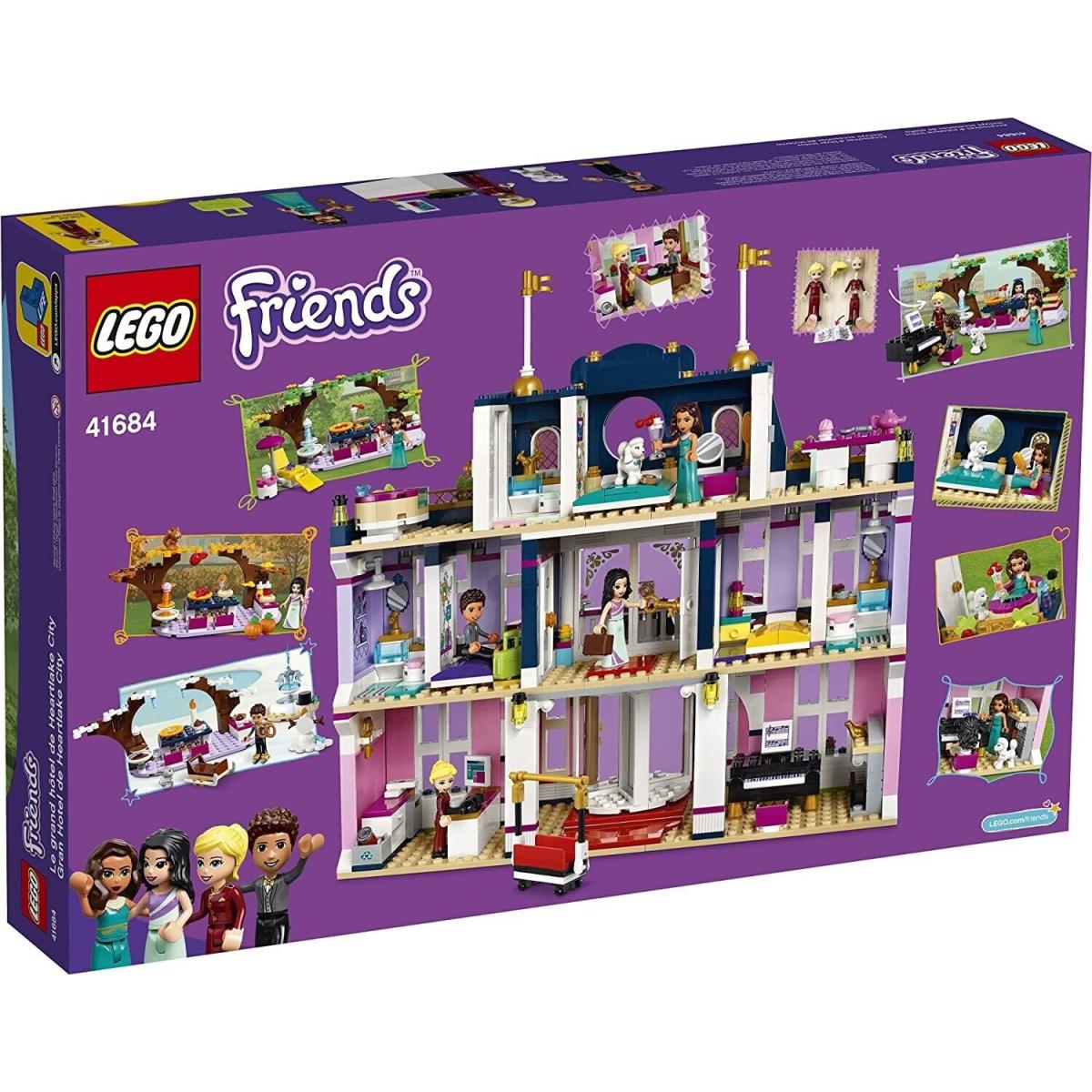 Lego Friends 41684 8+ Heartlake City Grand Hotel 1308 Pieces