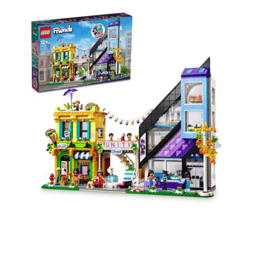 Lego Friends 41732 Downtown Flower and Design Stores All 2010 Pcs Oem