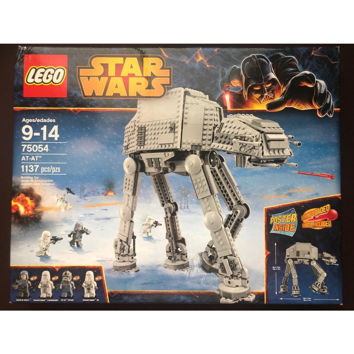 Lego 75054 Star Wars At-at Walker Bent Box Retired