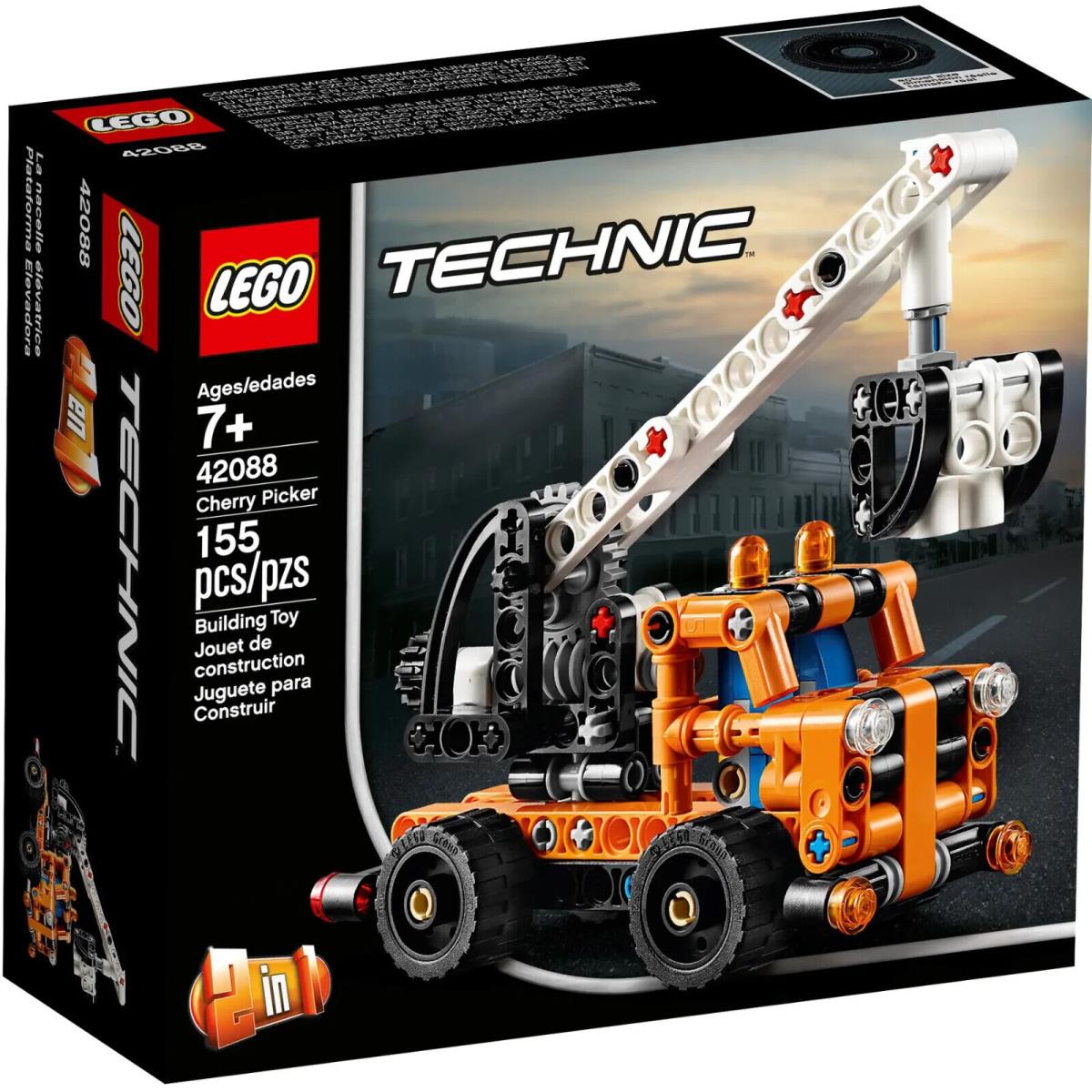 Lego Cherry Picker 42088 Technic Minifigure Building Set