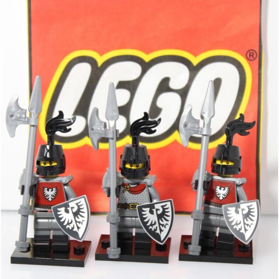 Lego Bam Castle Knights 90th Anniversary Celebration Exclusive 3 Knights Moc