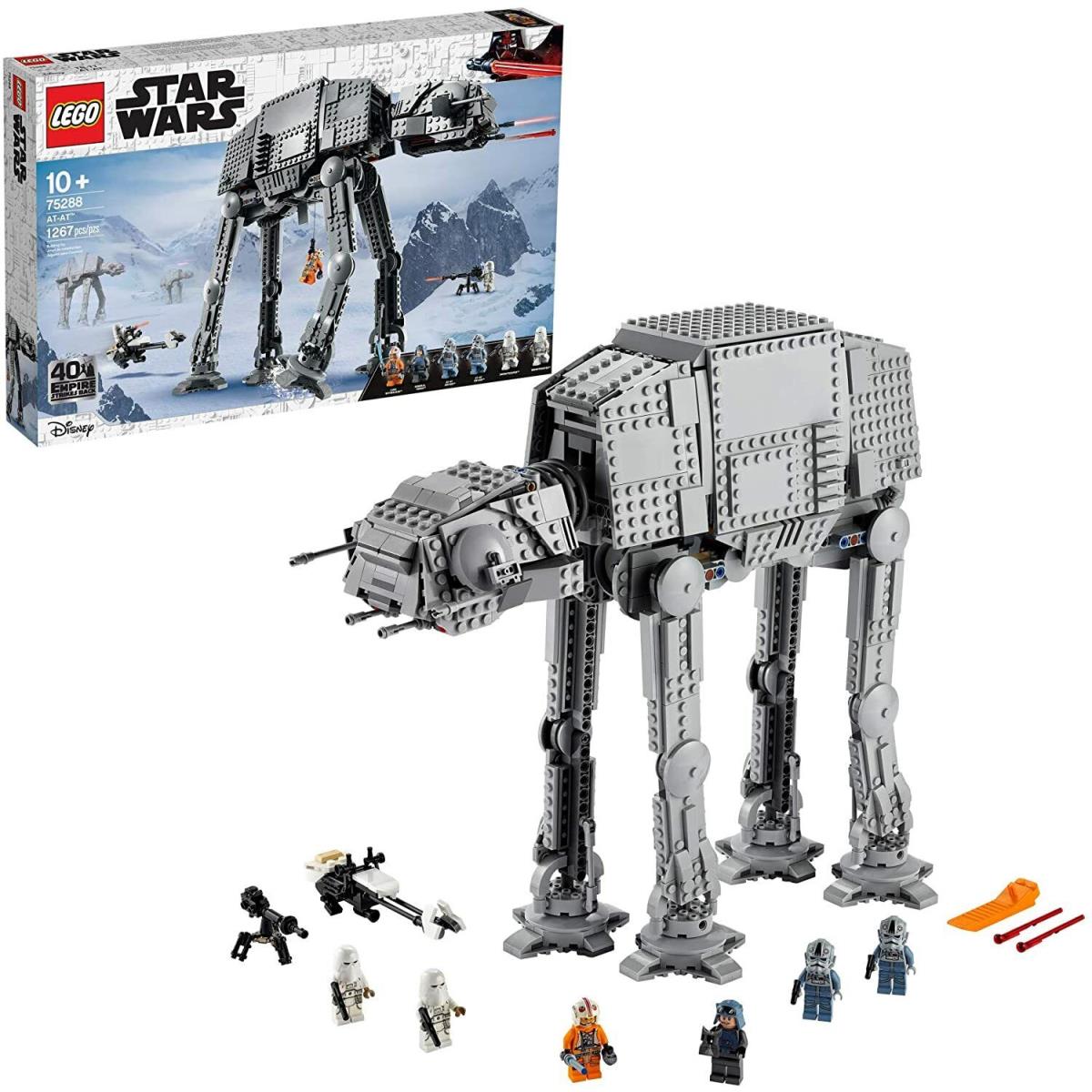 Lego Star Wars At-at Walker 75288 40th Anniv Empire Strikes Back 1267 Pieces