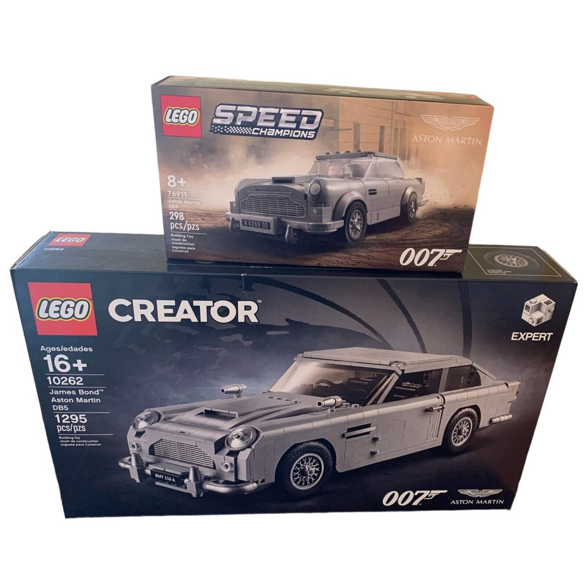 Lego Creator Expert 10262 Aston Martin Speed Champions 76911 Set