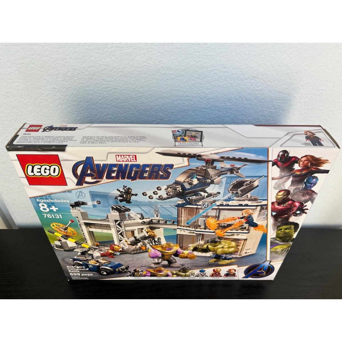 Lego Marvel Avengers Compound Battle Super Heroes 76131 Retired