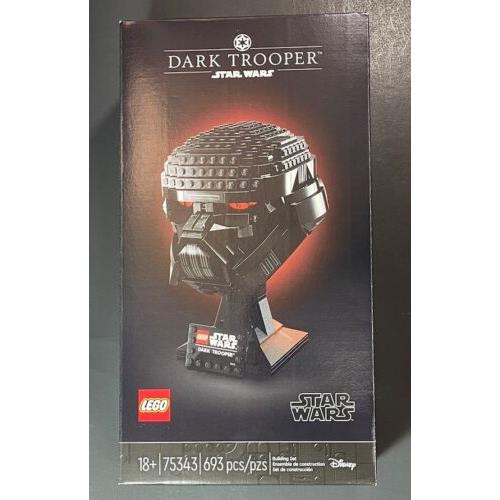 Lego Star Wars Set 75343 Dark Trooper Helmet