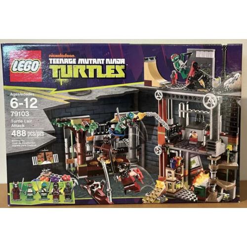 Lego Tmnt 79103 Turtle Lair Attack