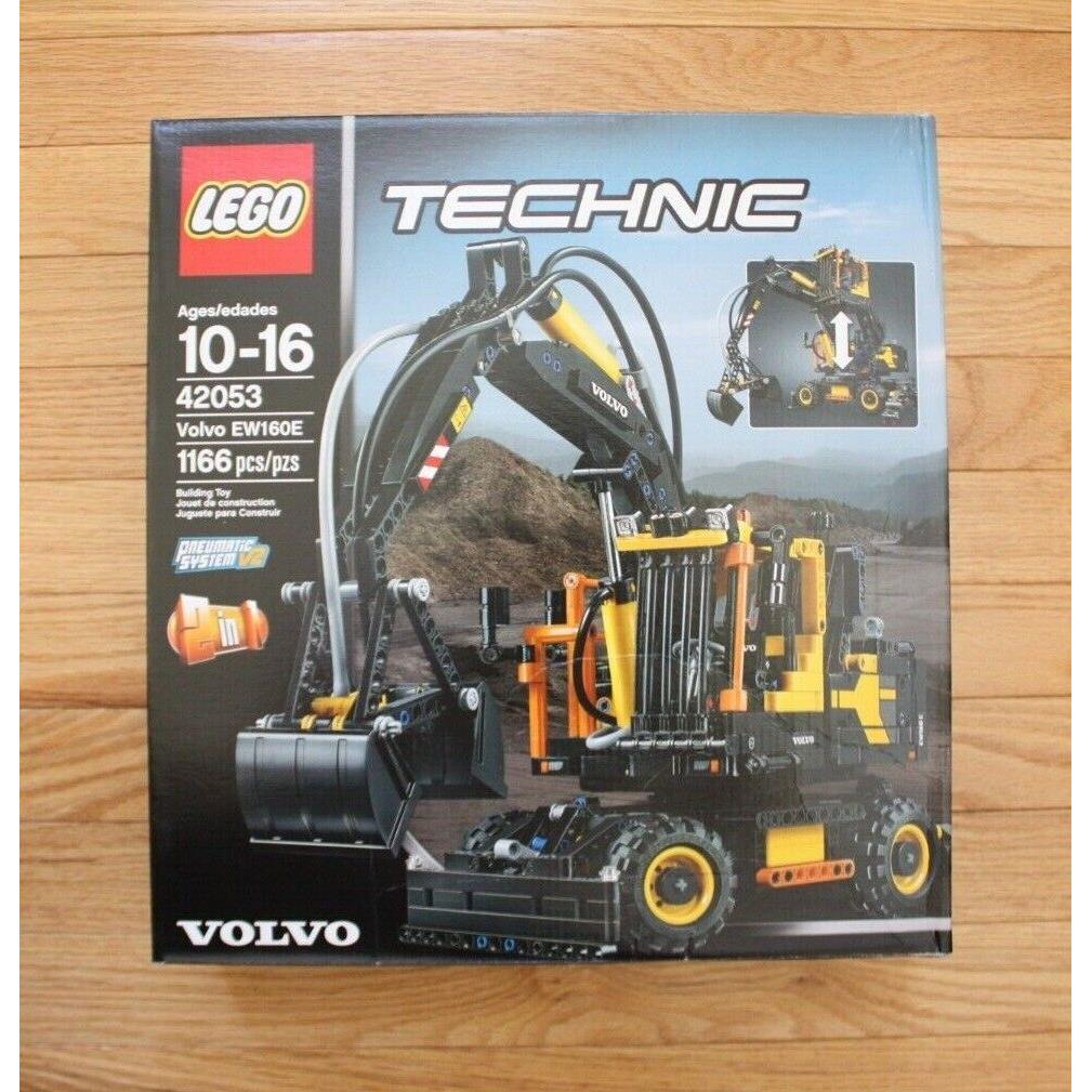 Lego Technic 42053 Volvo EW160E Excavator Pneumatic System V2