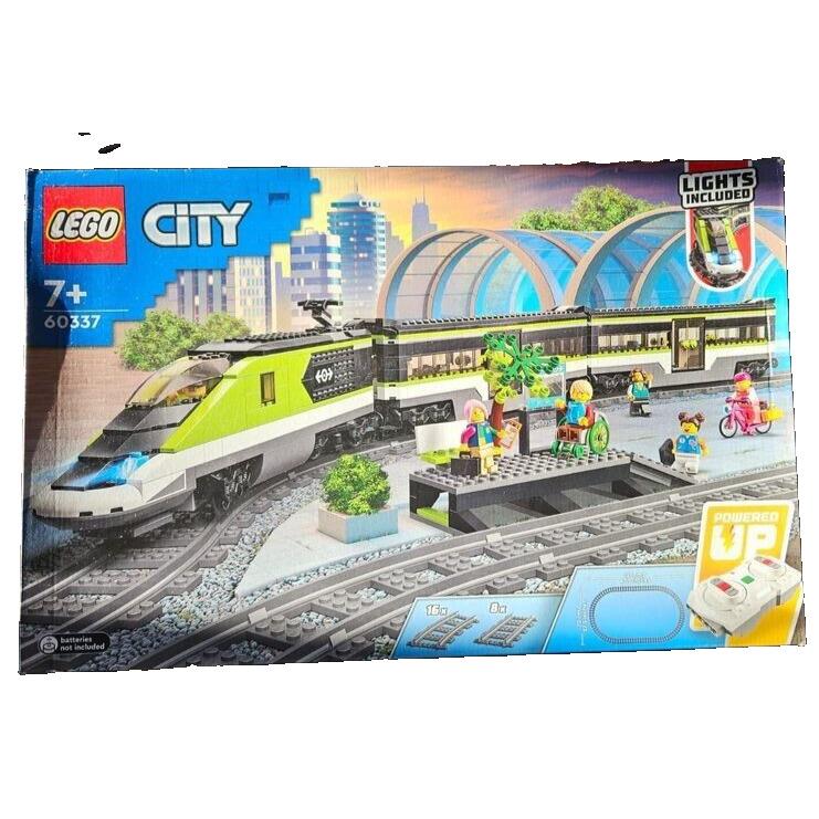 Lego City Express Passenger Train 60337 Building Kit 764 Pcs Set Playset