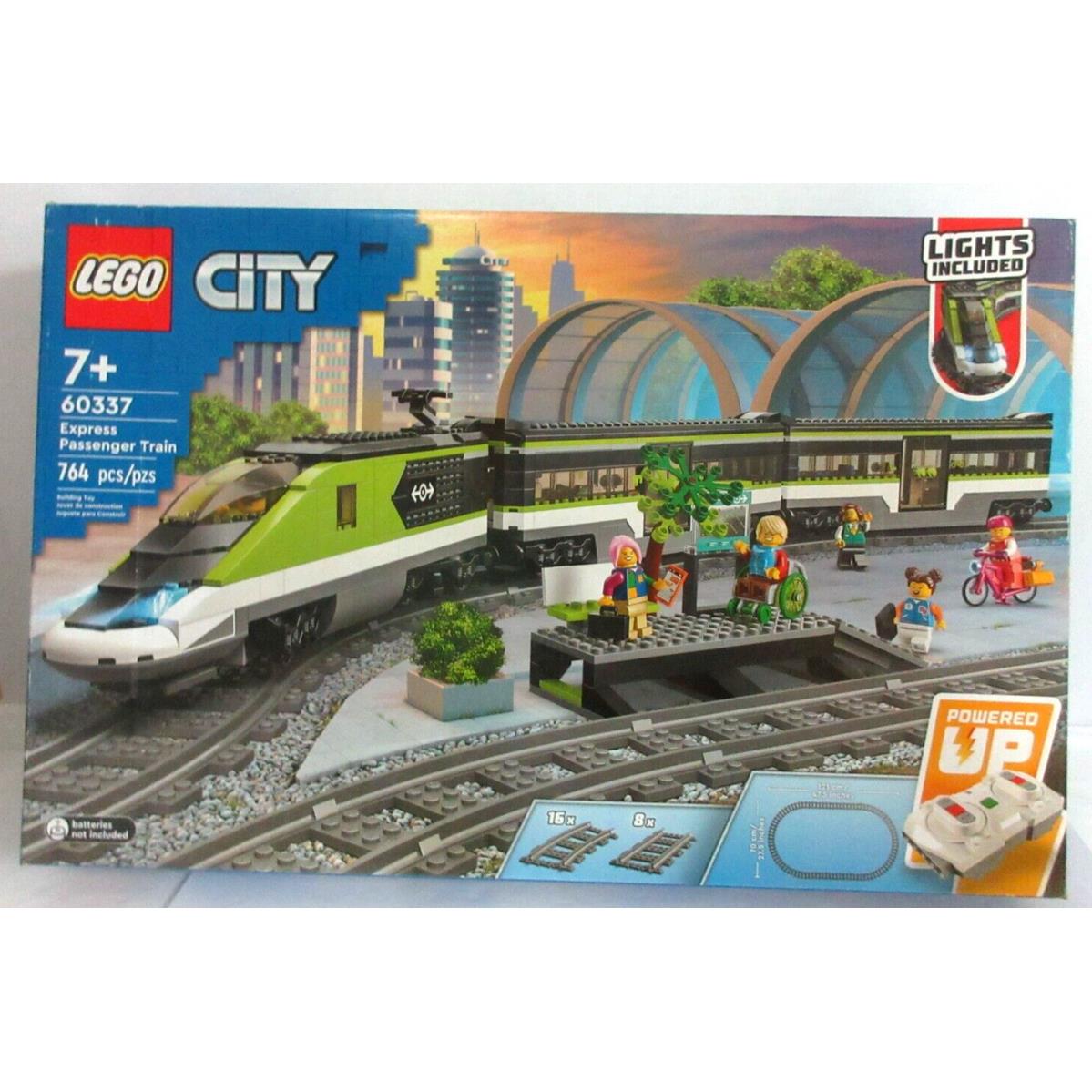 Lego City Express Passenger Train 60337 Building Kit 764 Pcs Set Playset