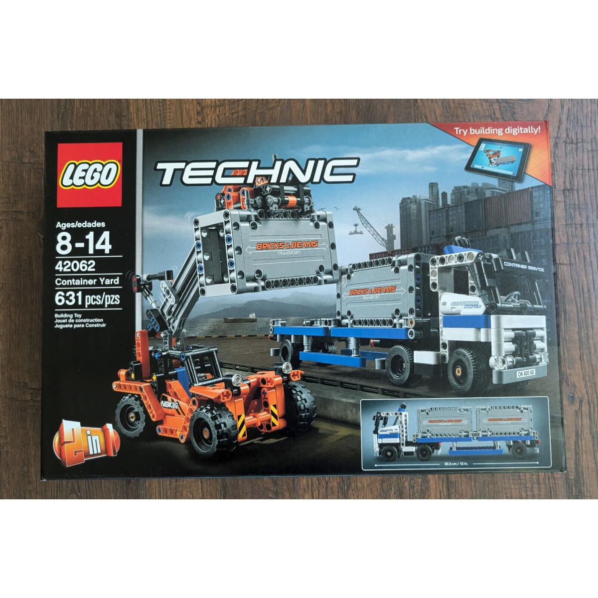 Lego 42062 Technic - Container Yard /