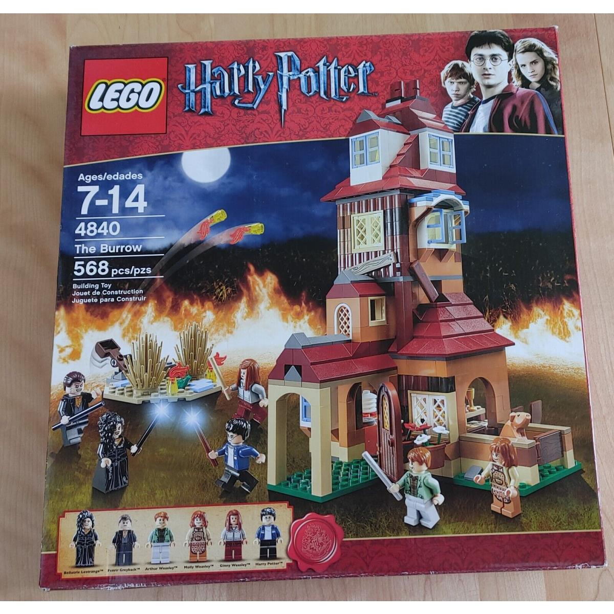 Harry Potter The Burrow 4840 Lego Set - Retired