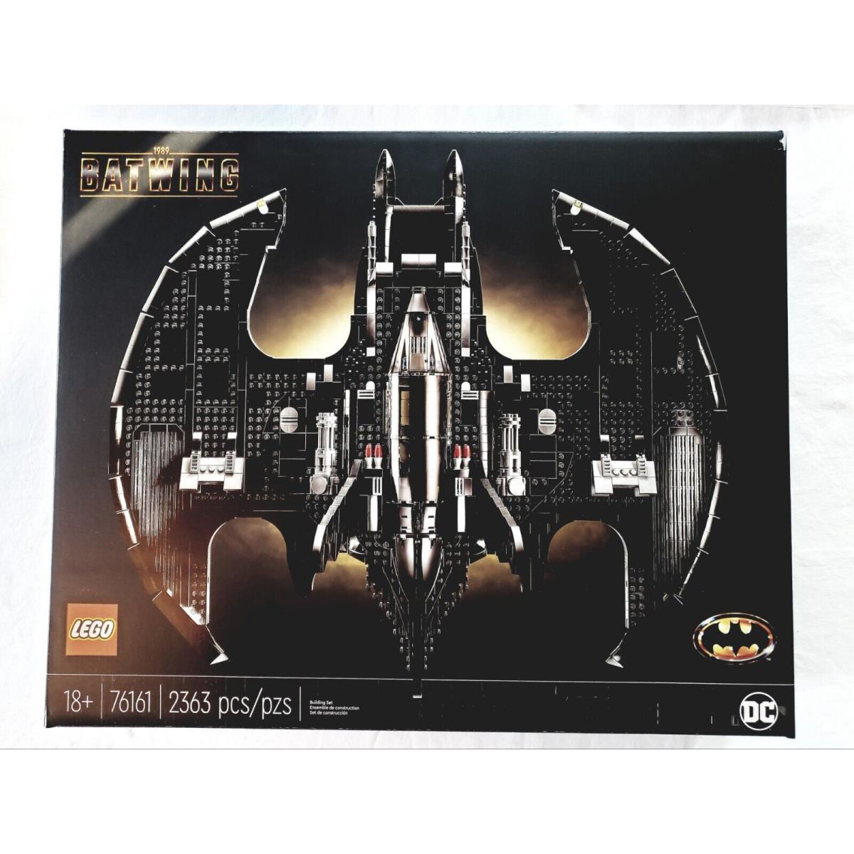 76161 Lego Batman 1989 Batwing 2363 Pcs Retired