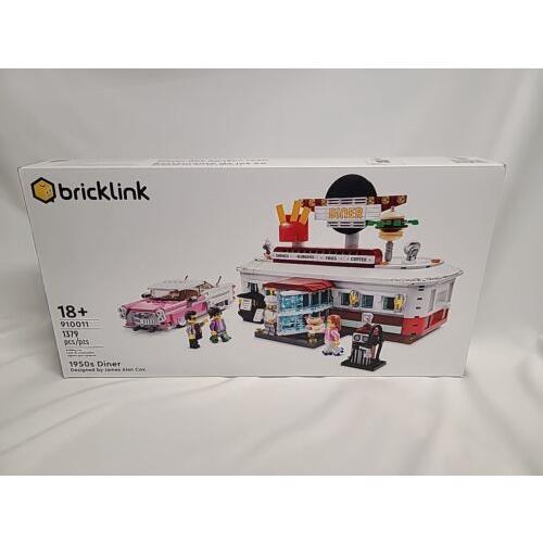 Lego Bricklink Designer Round 3 1950`s Diner 910011 Limited - Rare