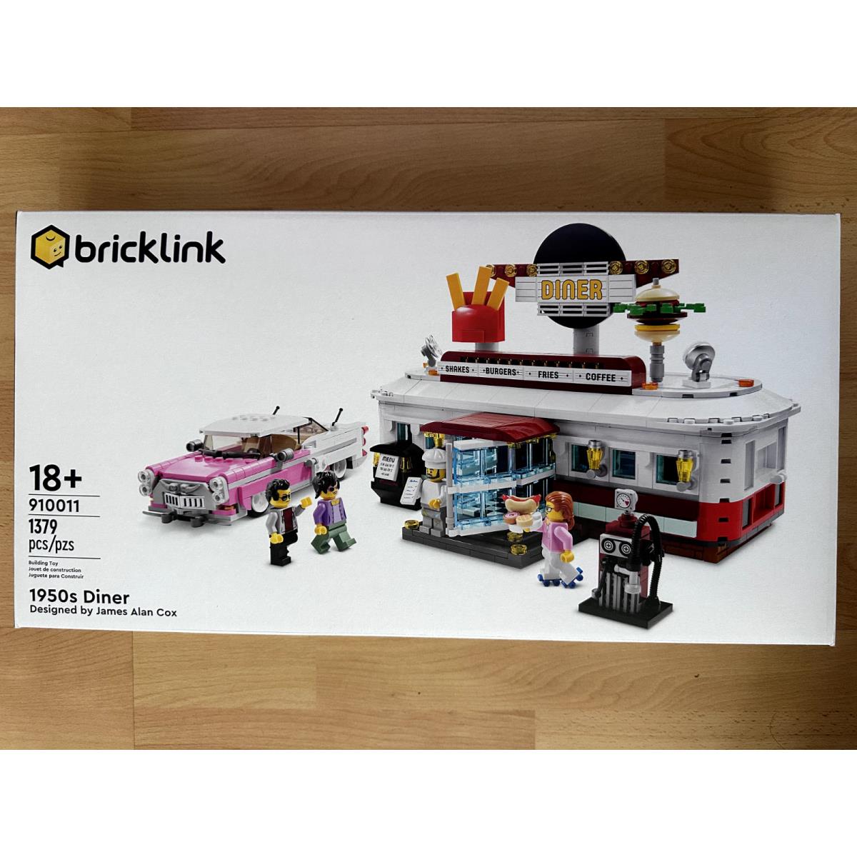 Lego Bricklink 910011 1950s Diner Nisb Designer Program