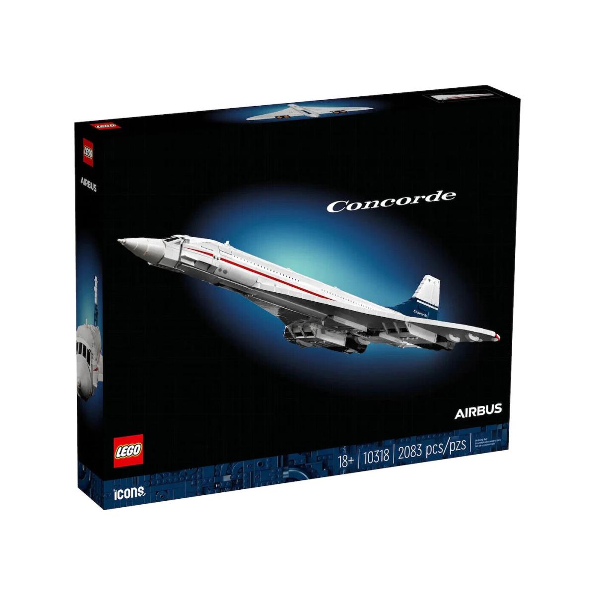 Lego Icons Concorde Airbus 10318