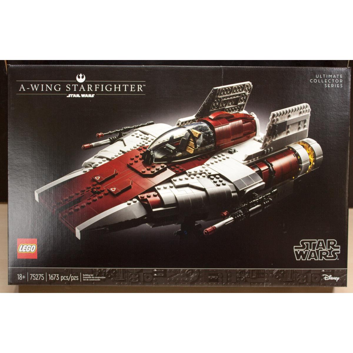 Lego Star Wars A-wing Starfighter Ucs 75275 Box