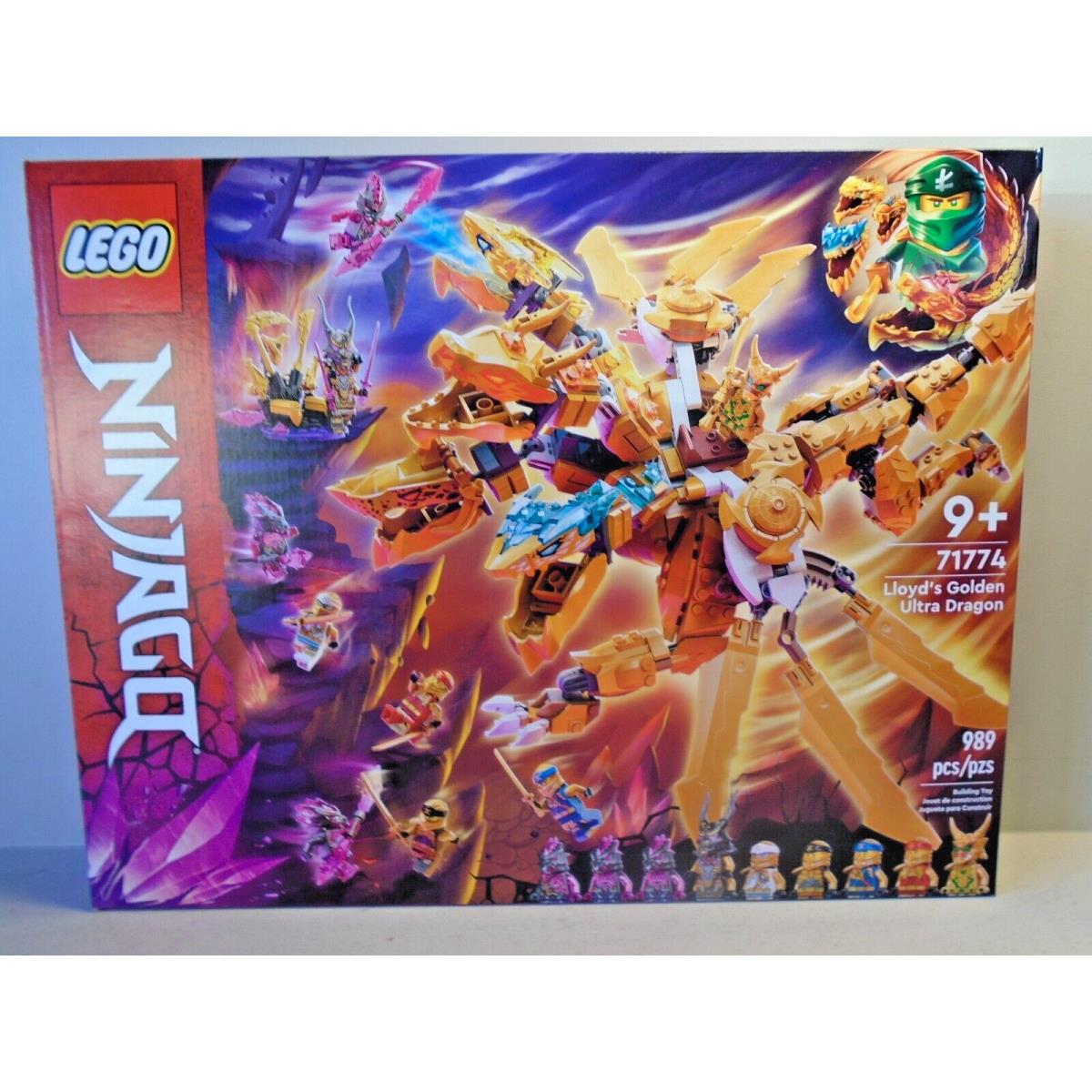 Lego Ninjago 71774 Lloyd`s Golden Ultra Dragon /