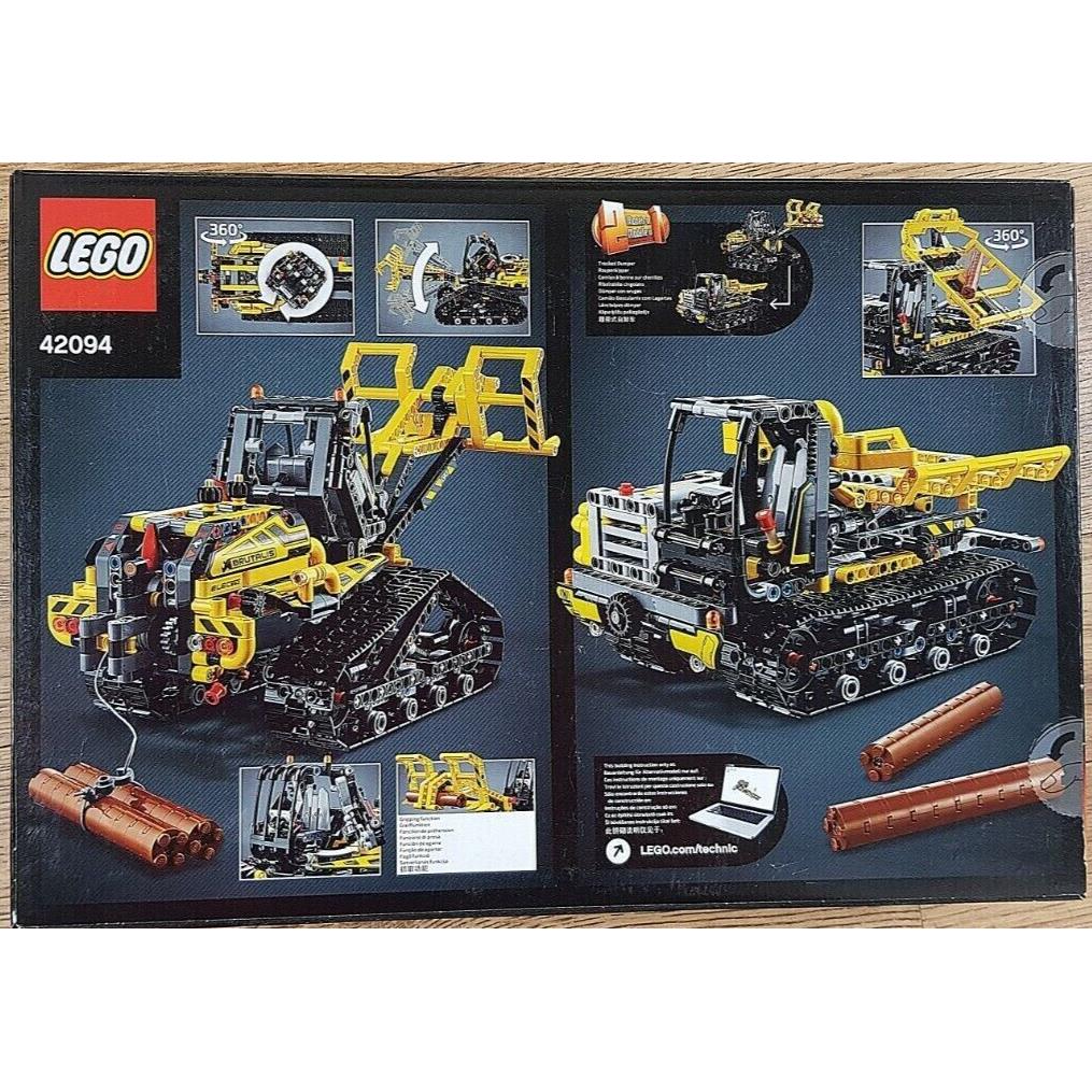 Lego Technic Tracked Loader Set 42094 Building Kit 827 Pcs Retired Collectible