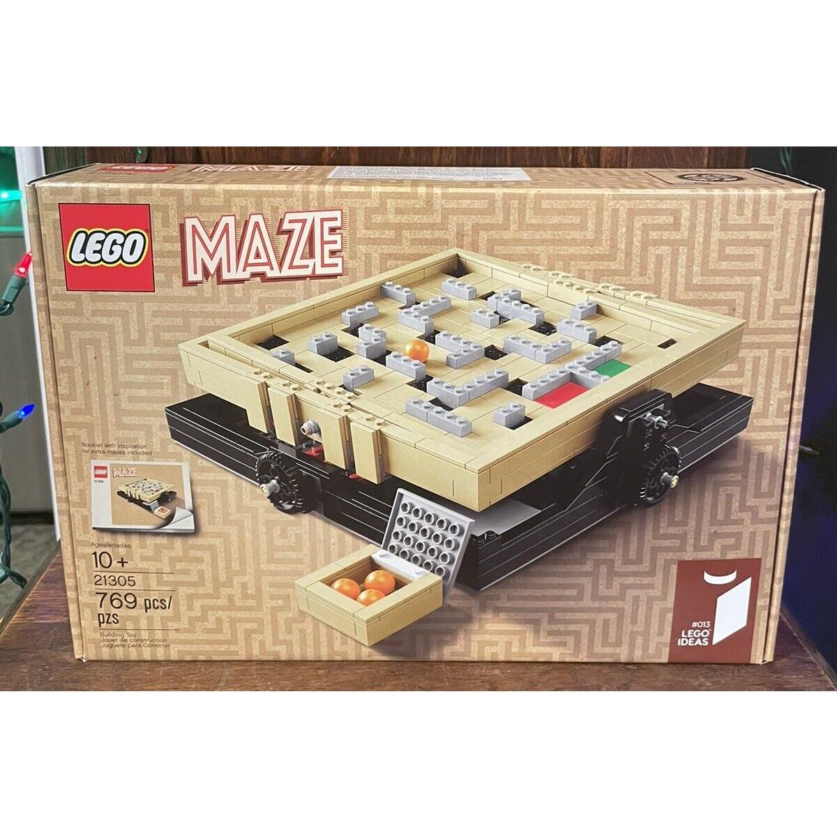 Lego 21305 Ideas Marble Maze Run System 2 in 1 Medieval and Classic Maze