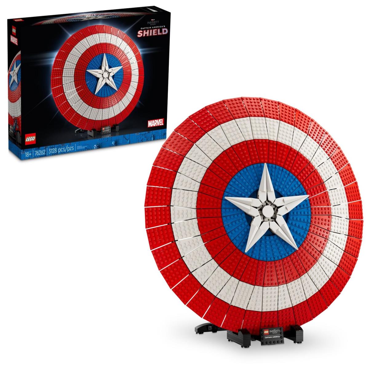 Lego Super Heroes: Captain America`s Shield 76262