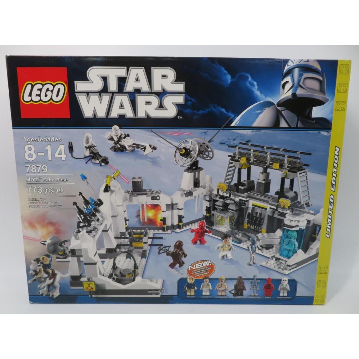 Lego Star Wars Hoth Echo Base 7879 773 Pcs Limited Edition