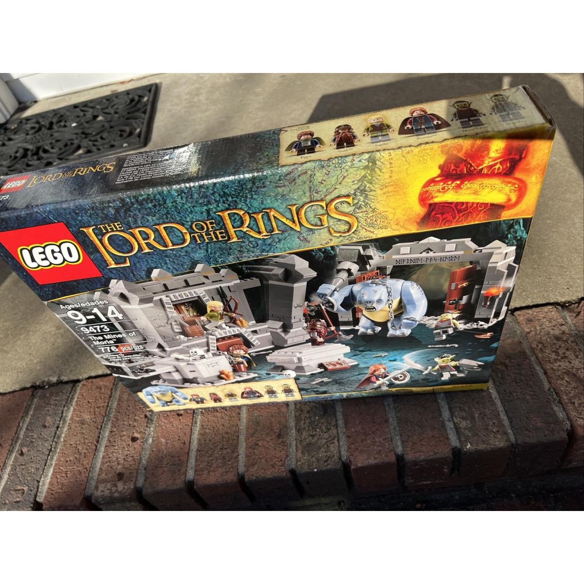 Lego 9473 The Lord of The Rings The Mines of Moria Box Wear Dent Box