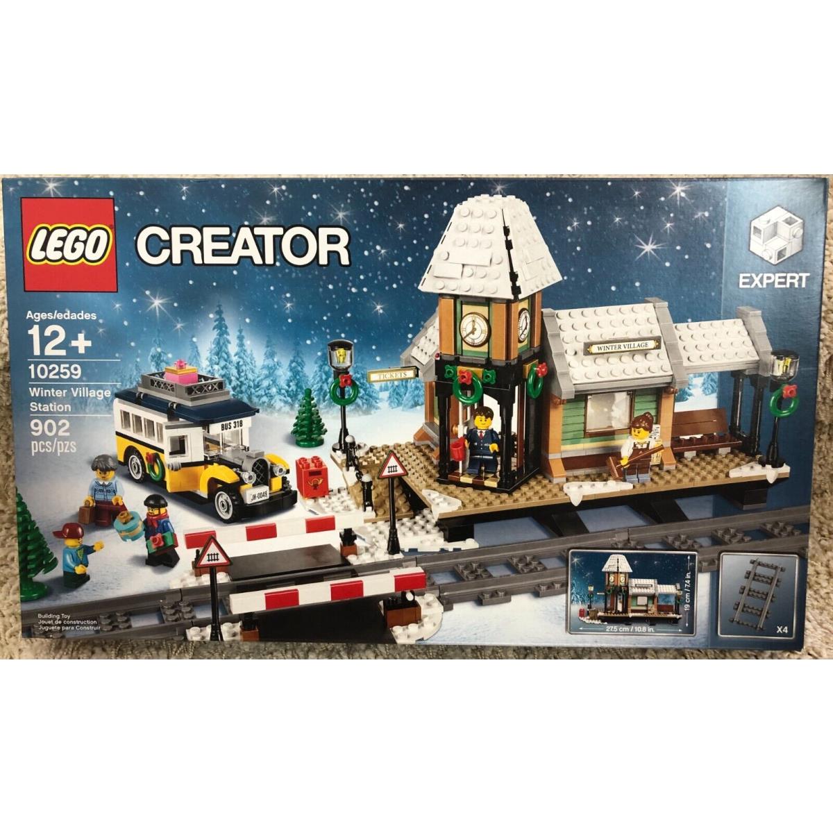 Lego Creator Winter Village Station Set 10259 Nice Box