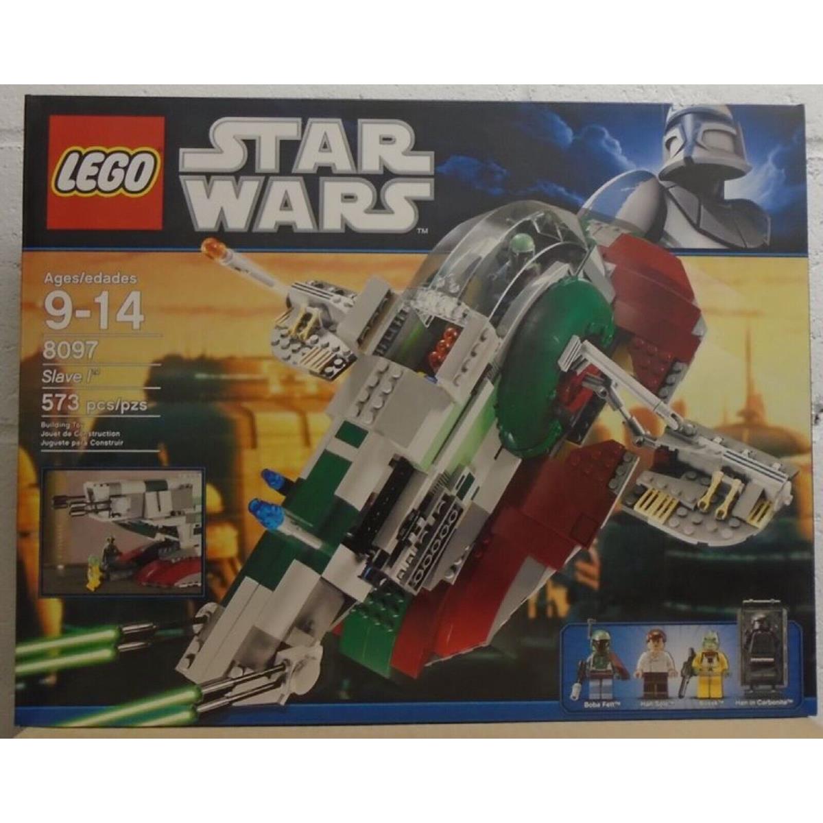 Lego Star Wars 8097 Slave I 1 Boba Fett Han Solo Carbonite Bossk Empire