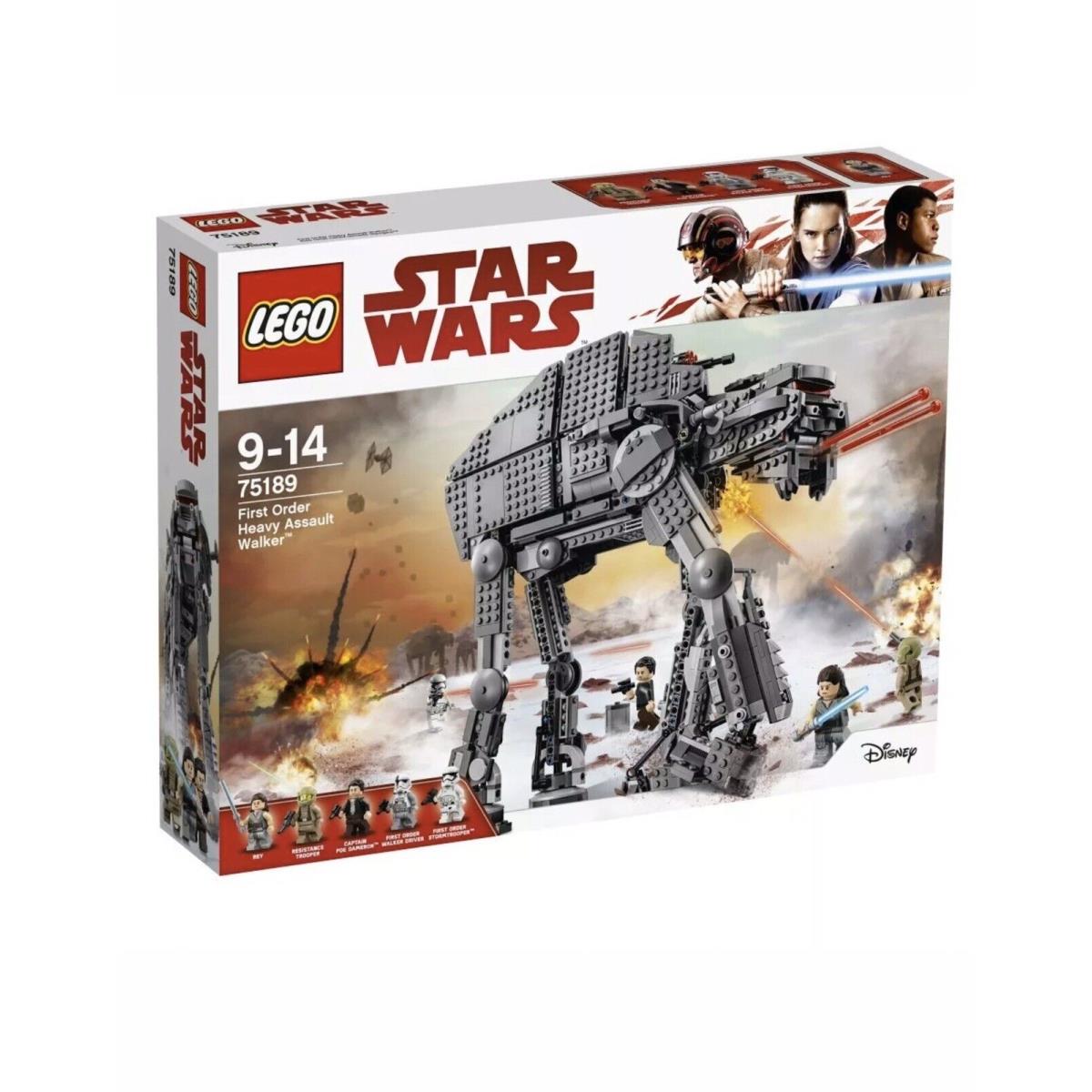 Lego Star Wars 75189 First Order Heavy Assault Walker Retired