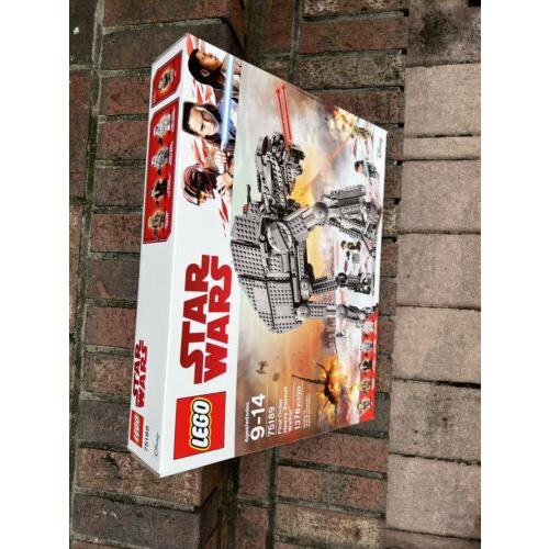 Lego 75189 Star Wars The Last Jedi First Order AT AT Heavy Assault Walker Wear