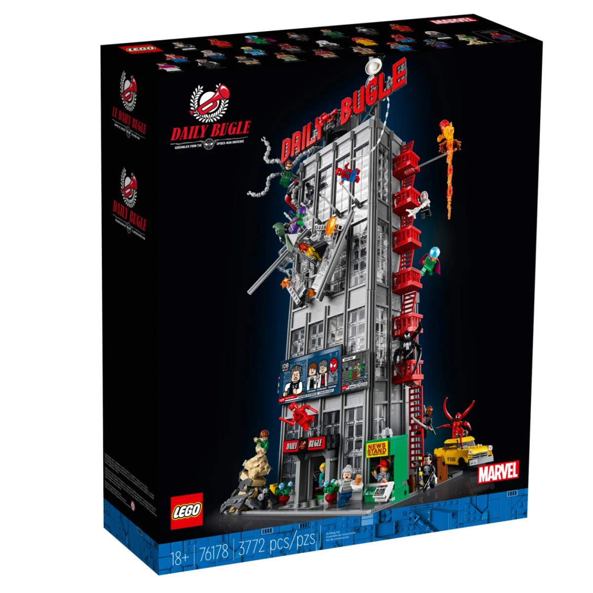Lego Marvel Super Heroes Daily Bugle 76178 Building Kit 3772 Pcs Exclusive Set