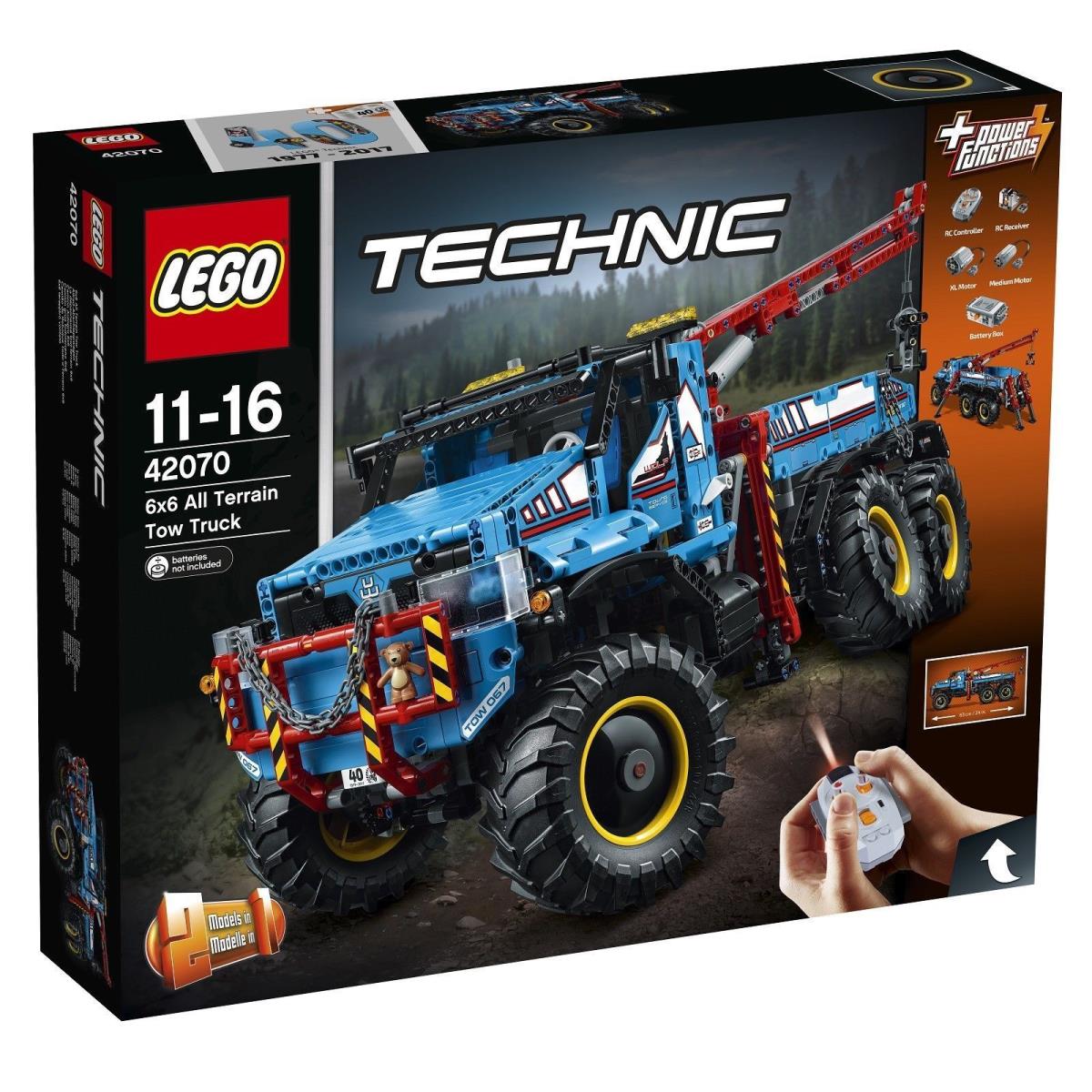 Lego Technic 6x6 All Terrain Tow Truck 2017 42070