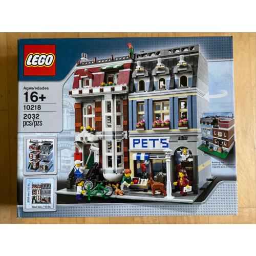 Lego Creator Expert: Pet Shop Set 10218 Modular Retired In Box