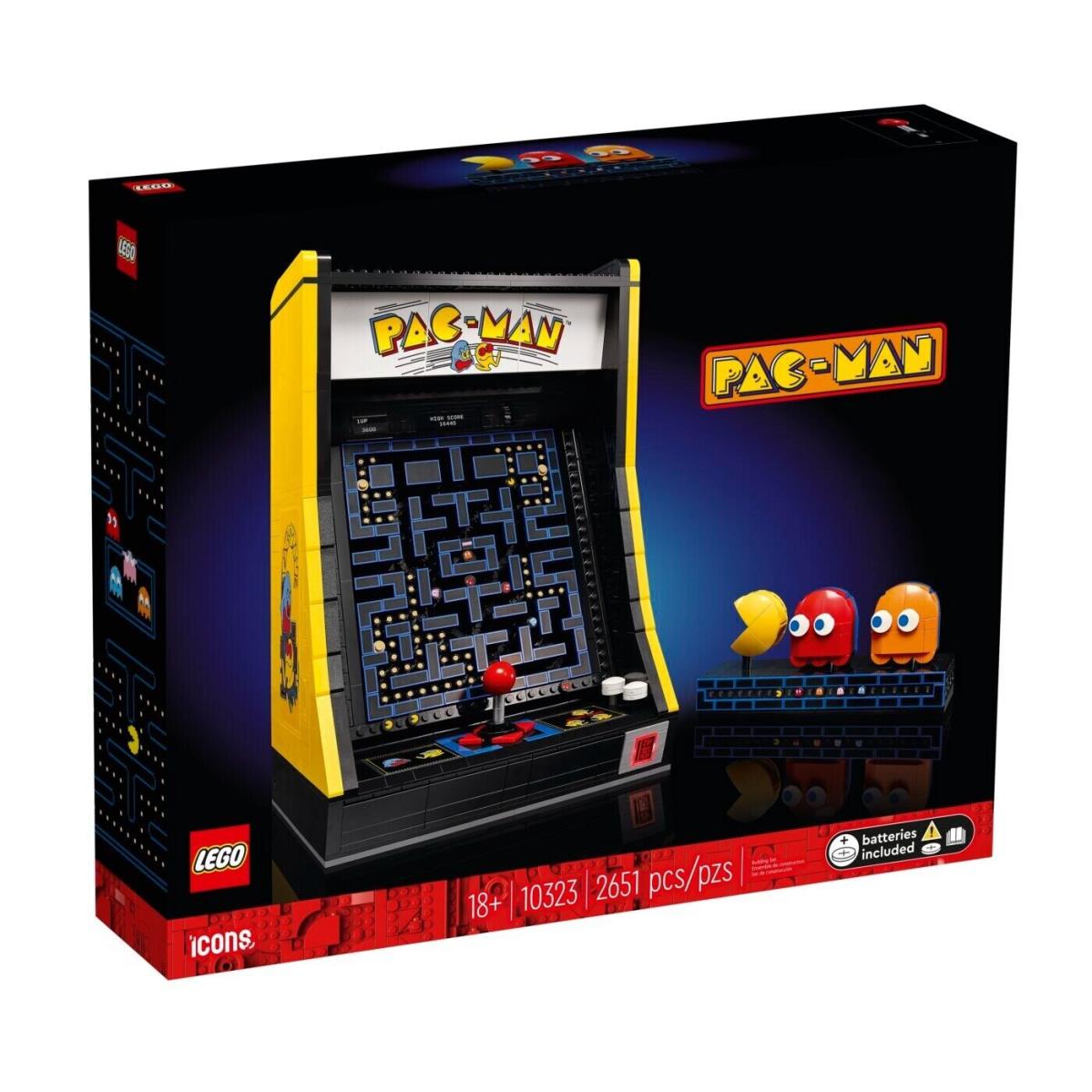 Lego 10323 Pac-man Arcade Ready TO Ship Perfect Box Guarantee