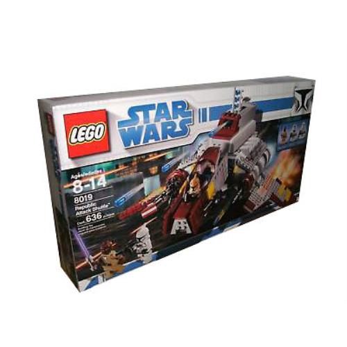 Lego Star Wars The Wars Republic Attack Shuttle 8019