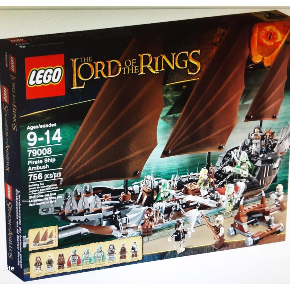 Lego The Lord of The Rings Pirate Ship Ambush 79008 In 2013