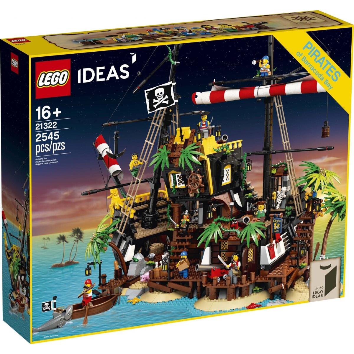 Lego Ideas Pirates of Barracuda Bay Set 21322 /sealed IN Hand