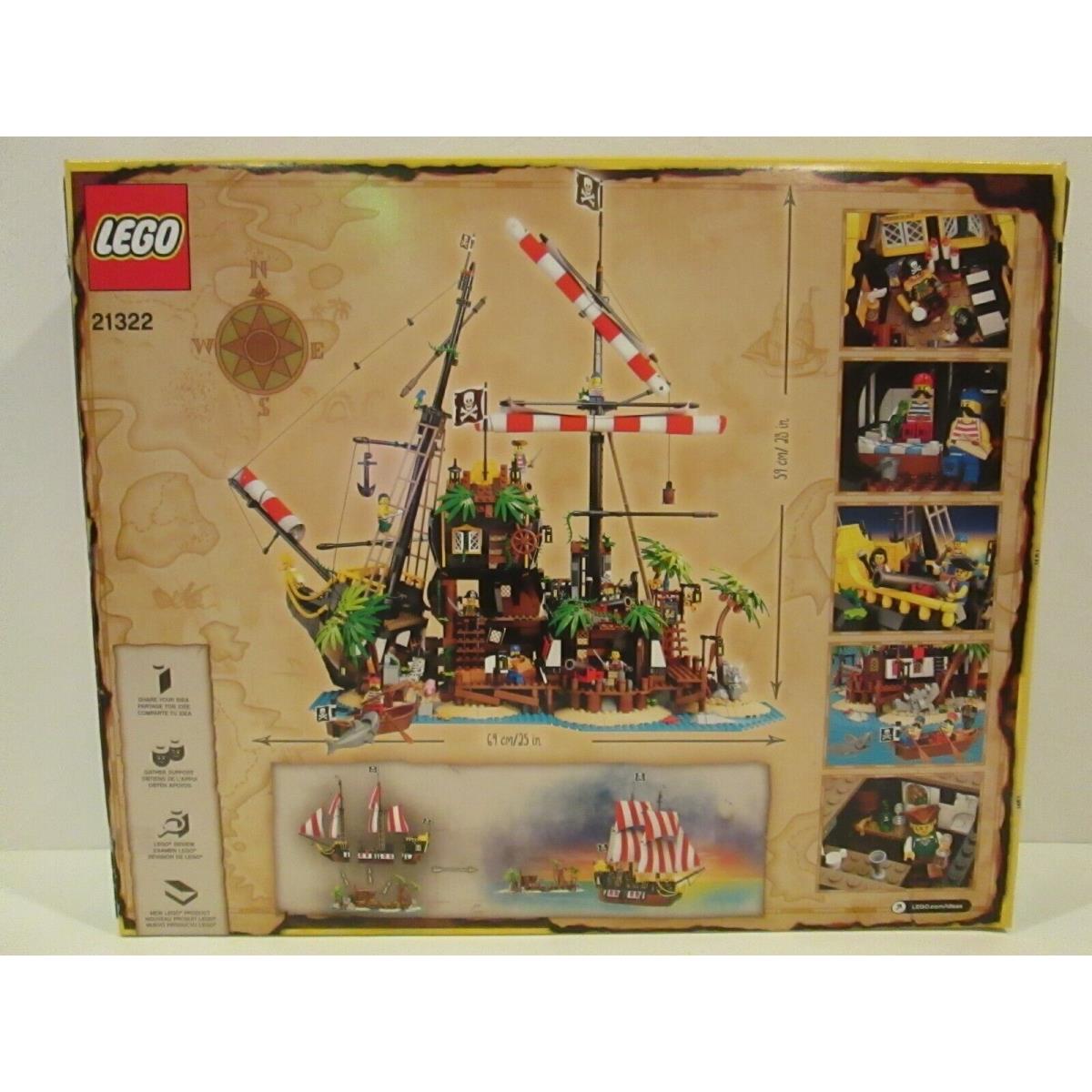 Lego Ideas Set 21322 Pirates of Barracuda Bay Classic Ship
