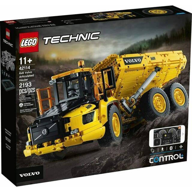 New/sealed Lego Technic 6x6 Volvo Articulated Hauler 42114