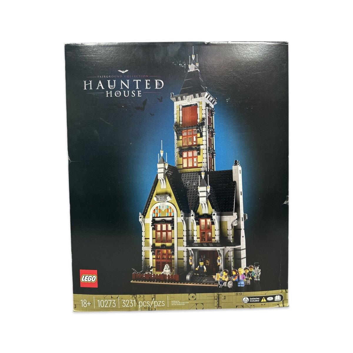 Lego Creator Expert Haunted House 10273 Fairground Collection 3231 Pcs