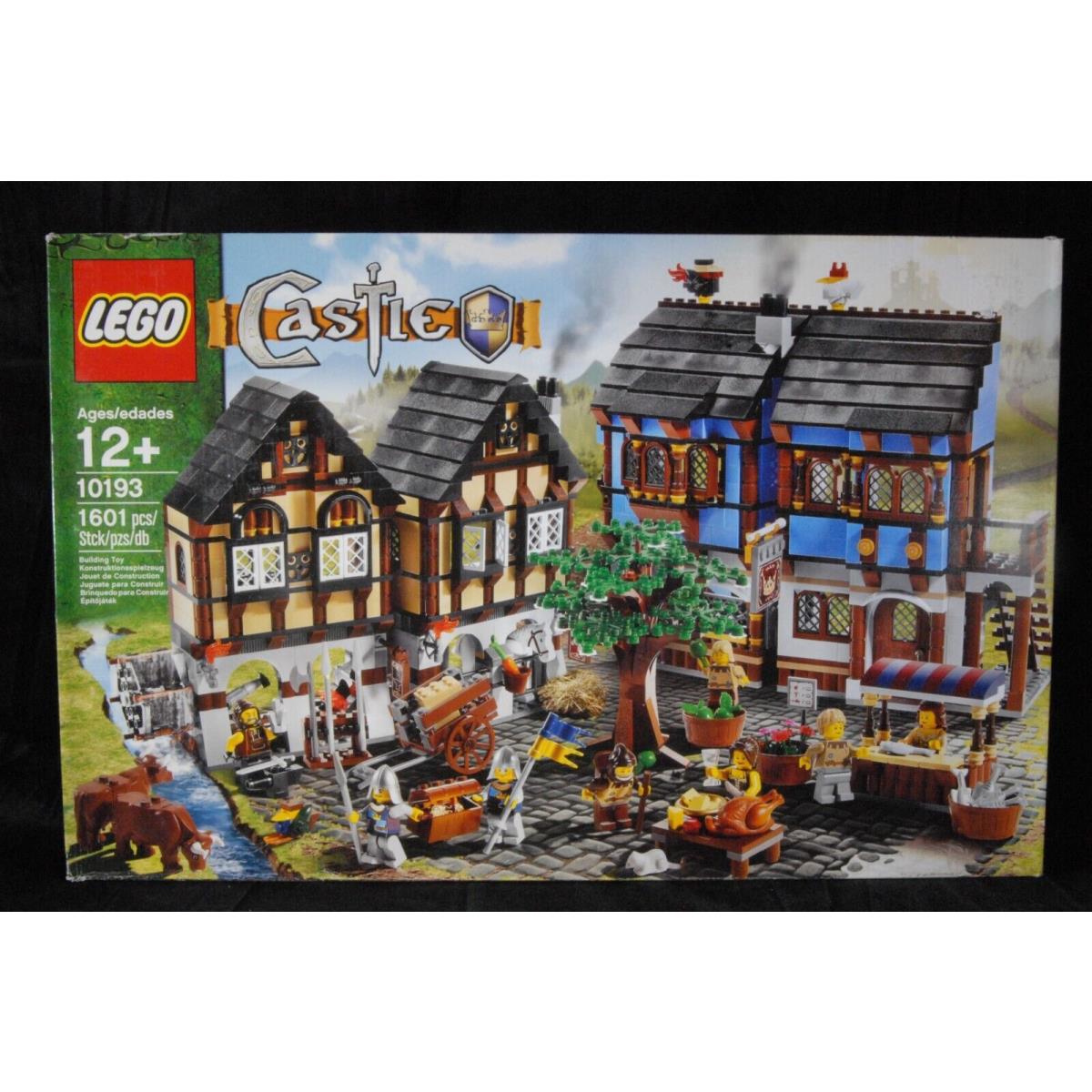 Lego Castle Medieval Market Village 10193 Retired
