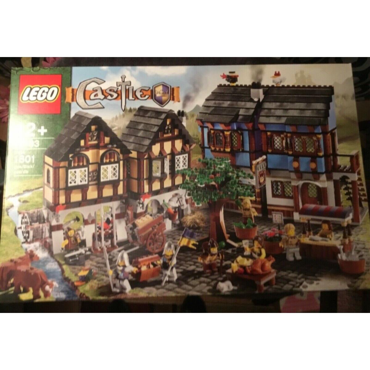 Lego Castle Medieval Market Village 10193 Rare