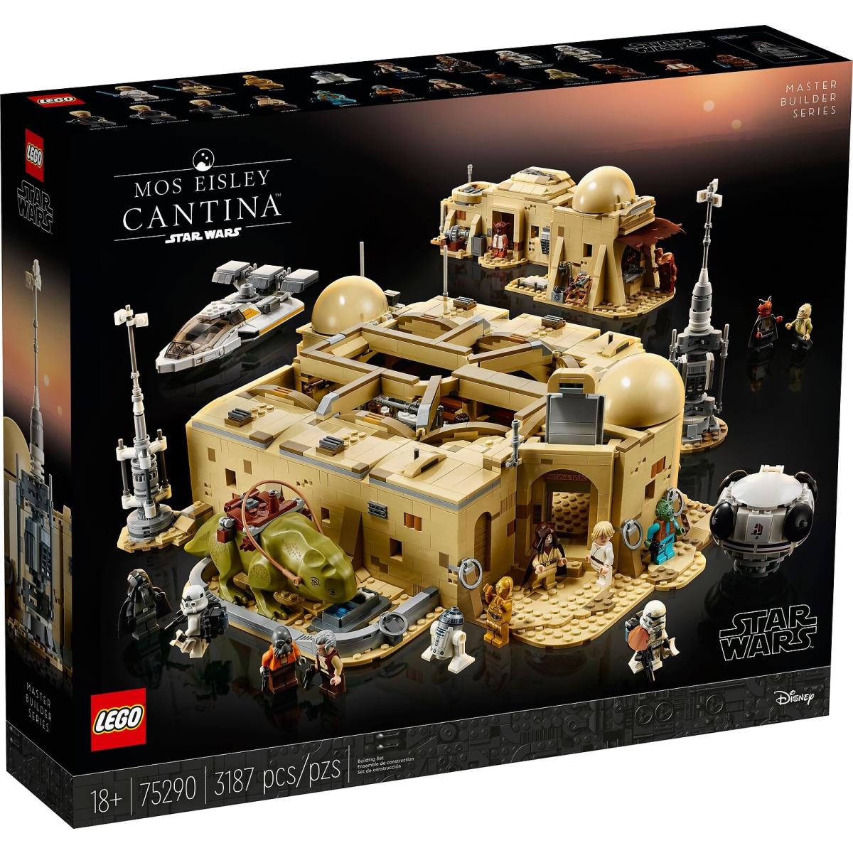 Lego Star Wars Mos Eisley Cantina 75290 Mbs Master Builder Series